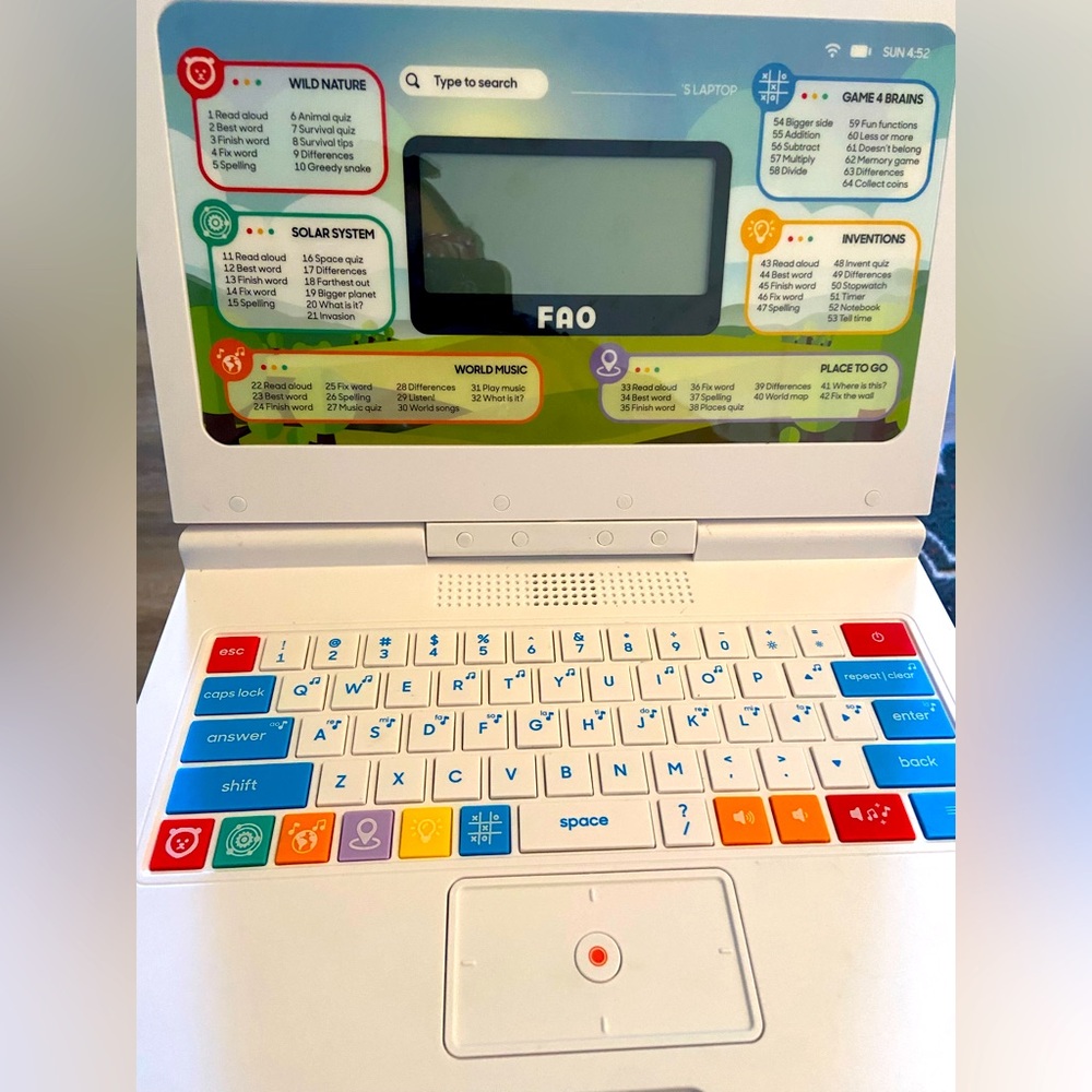 FAO SCHWARZ Exploration Laptop